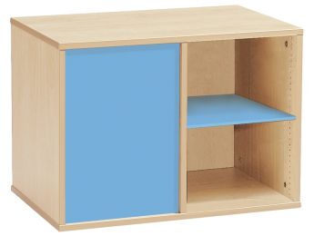 MEUBLE MÉLAMINÉ H: 51 cm - L: 70,5 cm 2 étagères