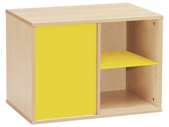MEUBLE MÉLAMINÉ H: 51 cm - L: 70,5 cm 2 étagères