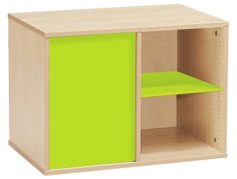 MEUBLE MÉLAMINÉ H: 51 cm - L: 70,5 cm 2 étagères