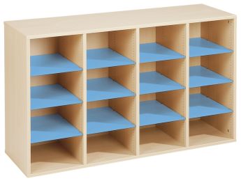 GELAMINEERD MEUBEL H: 81 cm - L: 139 cm 12 plankjes