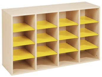 GELAMINEERD MEUBEL H: 81 cm - L: 139 cm 12 plankjes