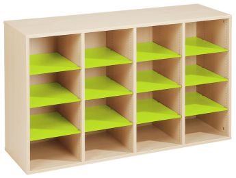 GELAMINEERD MEUBEL H: 81 cm - L: 139 cm 12 plankjes