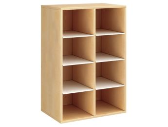 MEUBLE MÉLAMINÉ H: 102 cm - L: 70,5 cm 6 étagères