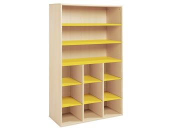 GELAMINEERD MEUBEL H: 162 cm - L: 105 cm 3 planken - 6 plankjes