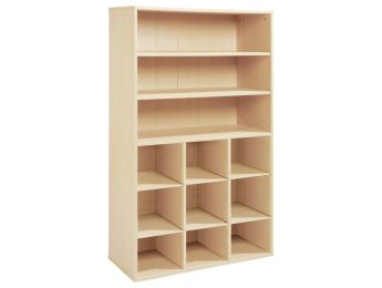GELAMINEERD MEUBEL H: 162 cm - L: 105 cm 3 planken - 6 plankjes