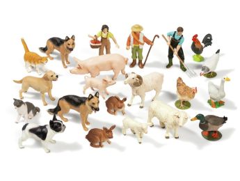 MAXISET BOERDERIJFIGUURTJES