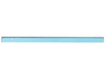 ULTRA-RESISTANT TRACING TOOL FLAT RULER 50cm