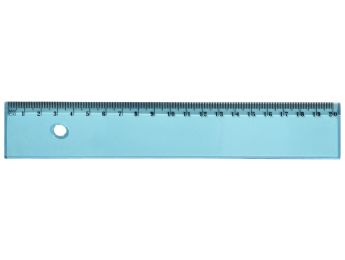 ULTRA-RESISTANT TRACING TOOL FLAT RULER 20cm