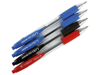 STYLOS À BILLE GRIP RÉTRACTABLE
