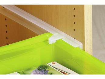 MATERIALKASTEN mit Schienen 31 cm Höhe