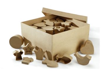ASSORTIMENT DE BOÎTES À DÉCORER