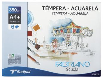 FEUILLES DE PAPIER AQUARELLE 350 g