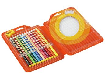 GROTE ERGONOMISCHE KLEURPOTLODEN Easycolors voor linkshandigen