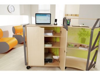 Rolltheke Bia Länge 85 cm mit Türen