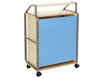 ONTHAALBALIE Bia Recht L. 85 cm met deuren en toonbank