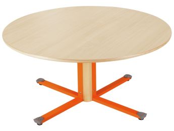 Beschichtete Tischplatte - Mittelfuß - rund G1