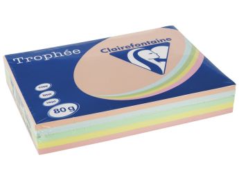 PACK PAPIER Trophée Pastellfarben A4 80 g