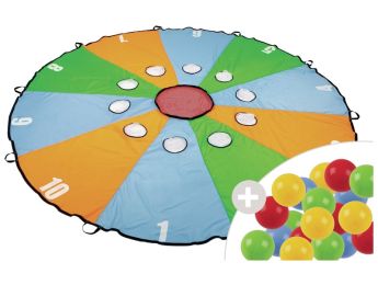 TARGET PARACHUTE KIT AND 25 BALLS