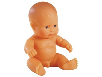 PUPPEN MIT FESTEM KÖRPER OHNE HAARE 21 CM Lucas