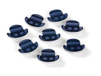 FORMES EN BOIS DÉCORÉES ADHÉSIVES Chapeaux