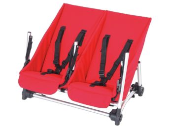 DOUBLE SIEGE DE BEBE pour chariot
