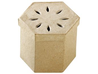 HEXAGONAL POT POURRI HOLDER TO DECORATE