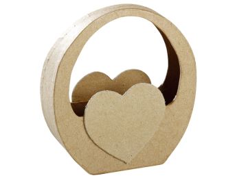 HEART BASKET TO DECORATE