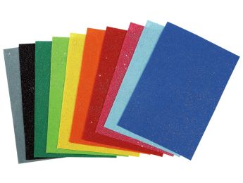 FELT SHEETS Glitter