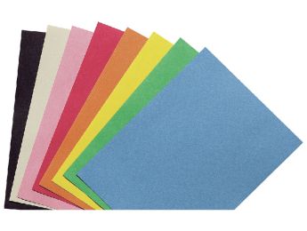 VELLEN GEKLEURD PAPIER 110 g