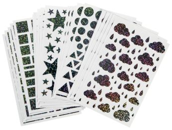 HOLOGRAM STICKERS Christmas