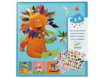 POCHETTE CRÉATIVE GOMMETTES Animaux