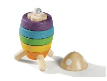 STACKING GAME Eco-Design STACKABLE ROCKET