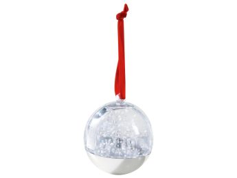 BOULE À NEIGE À SUSPENDRE ET À DÉCORER
