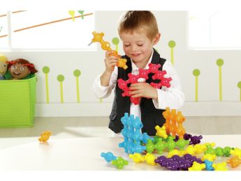 KONSTRUKTIONSSPIEL farbige Verbinder MAXI-SET farbige Verbinder