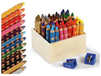 COLOURED WATERCOLOUR PENCILS Groove triple one Classpack