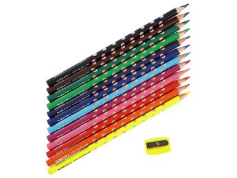 CRAYONS DE COULEUR  ERGONOMIQUES Groove slim