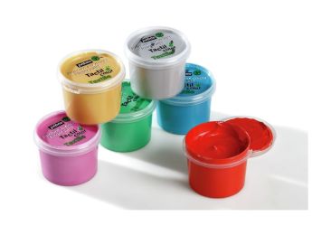 GOUACHE FINGER PAINT Specially for textiles Secondary colours