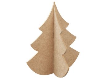 SAPIN 3D À DÉCORER H: 30 cm