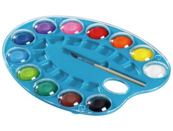 PALET MET 12 WATERVERFPASTILLES