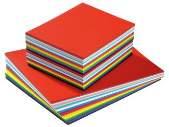VELLEN GEKLEURD PAPIER 125 g