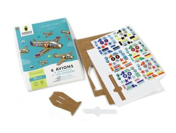KIT CRÉATIF Avions à fabriquer