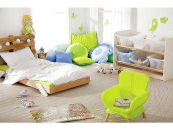 STACKABLE LOW BED For a 120 x 60 cm mattress