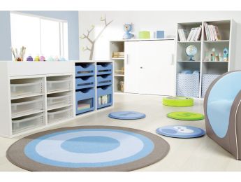 MÖBELSTÜCK MIT MELAMINBESCHICHTUNG H: 81 cm - L: 105 cm 2 Schiebetüren, 2...