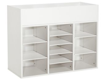 8 shelves