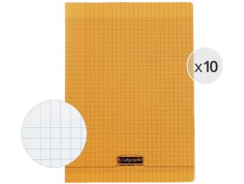 SET mit 10 HEFTEN AUS POLYPROPYLEN 24 x 32 cm - 96 Seiten Séyès