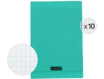 SET mit 10 HEFTEN AUS POLYPROPYLEN 21x29,7 cm - 96 Seiten Séyès