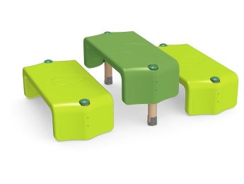 Tisch / 2 Bänke Gaya