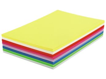 VELLEN GEKLEURD PAPIER 120 g