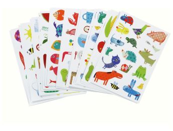 GOMMETTES THÉMATIQUES GÉANTES Motifs divers
