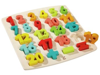 LIFT-OUT PUZZLE NUMBERS from 1 to 20